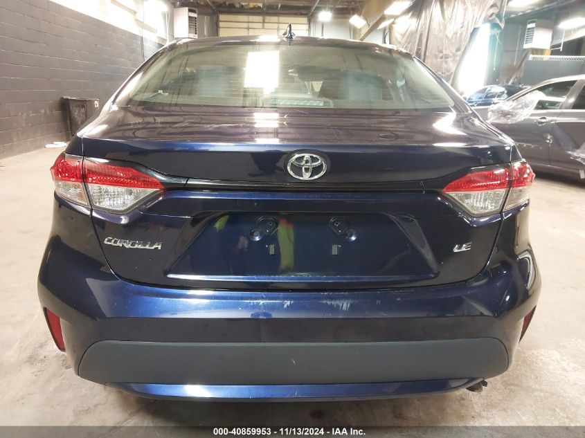 2022 Toyota Corolla Le VIN: 5YFEPMAEXNP376740 Lot: 40859953