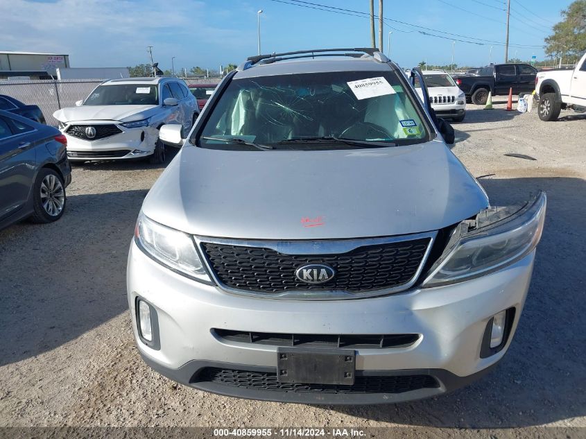 2014 Kia Sorento Lx VIN: 5XYKTDA6XEG518385 Lot: 40859955