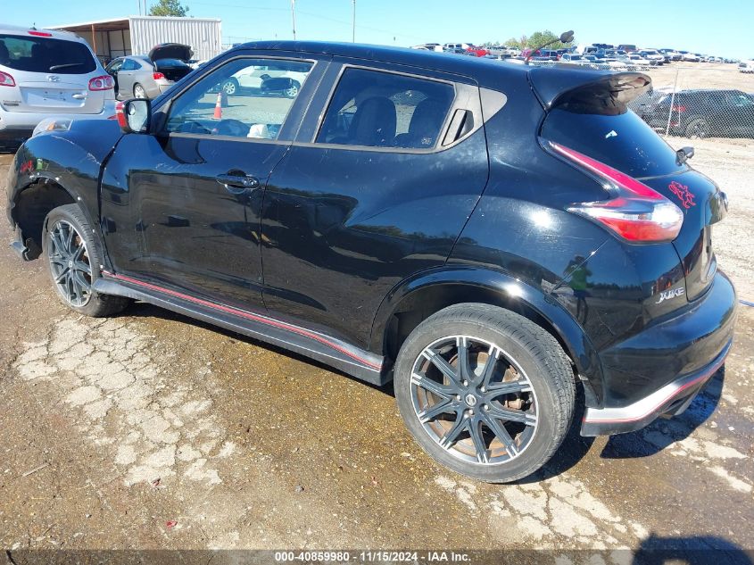 2015 Nissan Juke Nismo VIN: JN8AF5MV3FT558796 Lot: 40859980