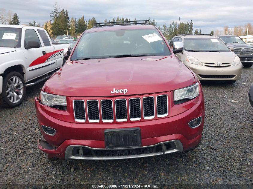 2014 Jeep Grand Cherokee Overland VIN: 1C4RJFCG7EC172726 Lot: 40859986