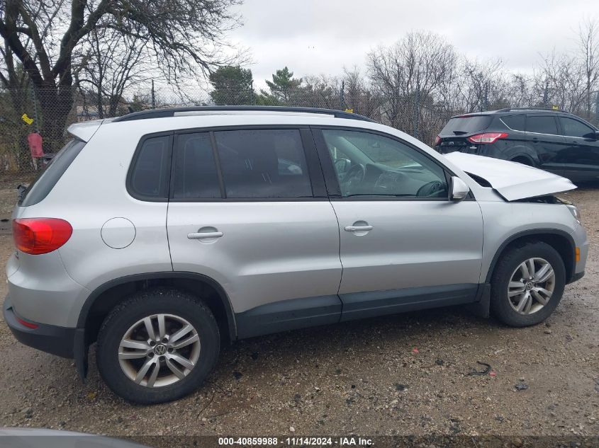 2016 VOLKSWAGEN TIGUAN R-LINE/S/SE/SEL - WVGBV7AX3GW553291