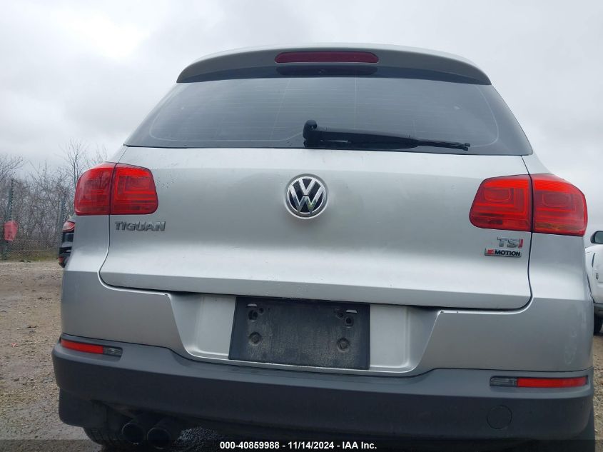 2016 VOLKSWAGEN TIGUAN R-LINE/S/SE/SEL - WVGBV7AX3GW553291