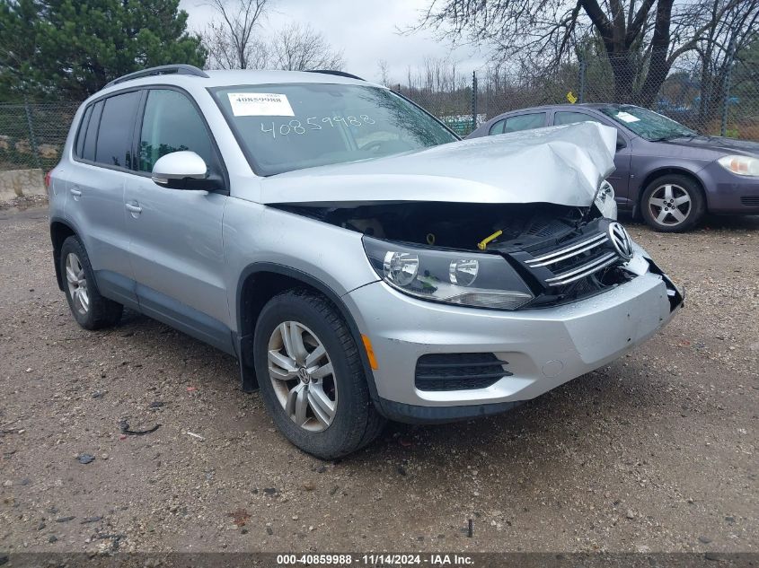 2016 VOLKSWAGEN TIGUAN R-LINE/S/SE/SEL - WVGBV7AX3GW553291