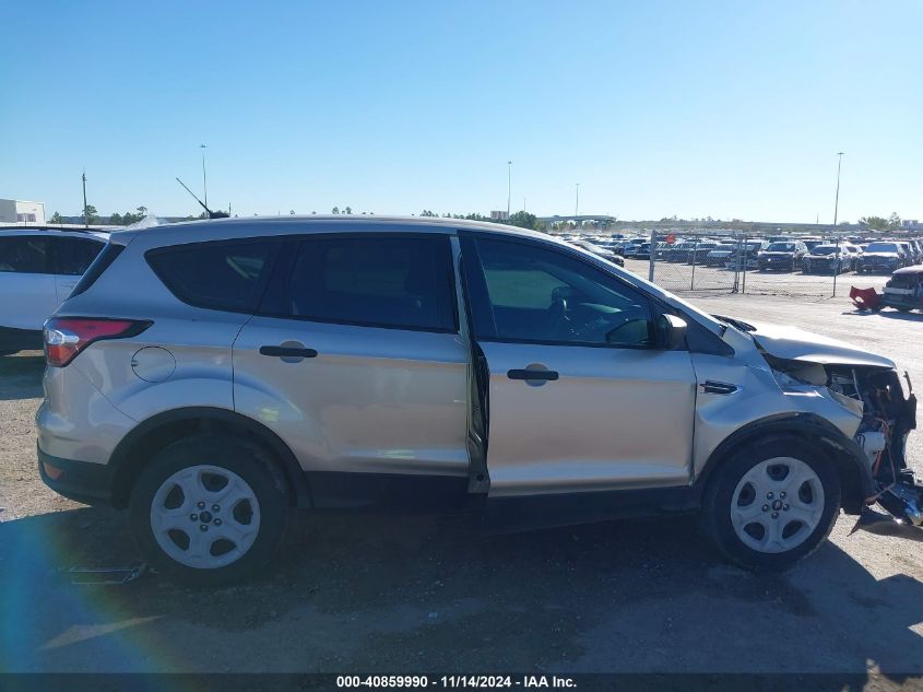 2017 Ford Escape S VIN: 1FMCU0F74HUE71459 Lot: 40859990