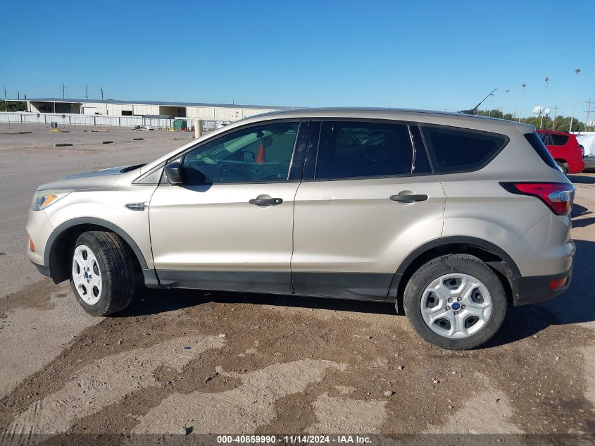 2017 FORD ESCAPE S - 1FMCU0F74HUE71459