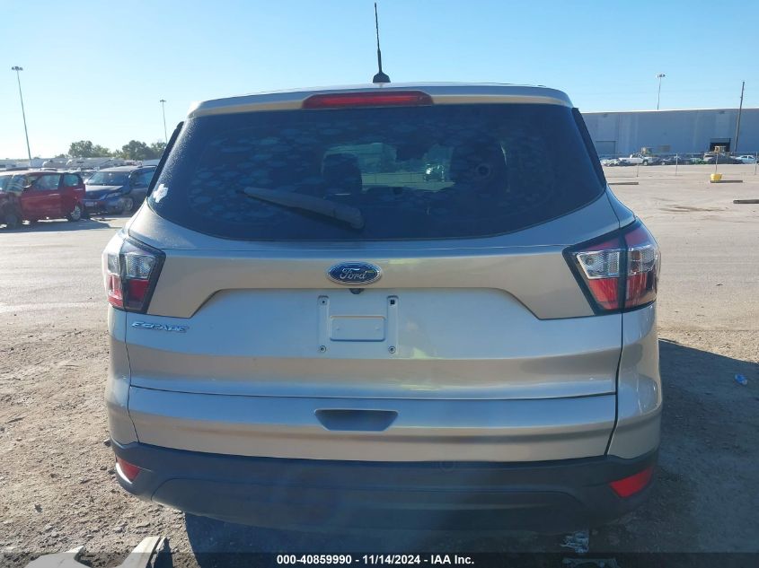 2017 Ford Escape S VIN: 1FMCU0F74HUE71459 Lot: 40859990