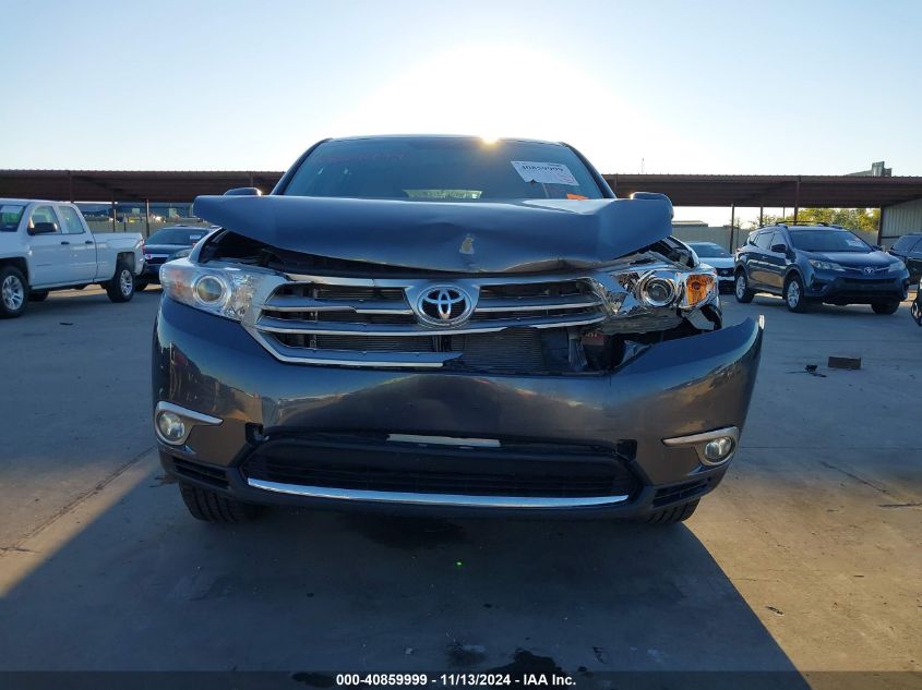 2013 Toyota Highlander Se V6 VIN: 5TDZK3EH0DS102970 Lot: 40859999