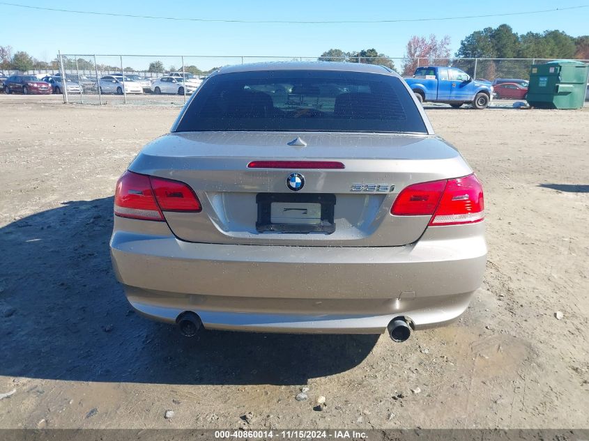 2007 BMW 335I VIN: WBAWL73537PX49729 Lot: 40860014