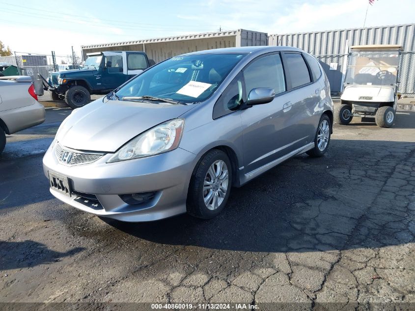 2009 Honda Fit Sport VIN: JHMGE88479S020249 Lot: 40860019