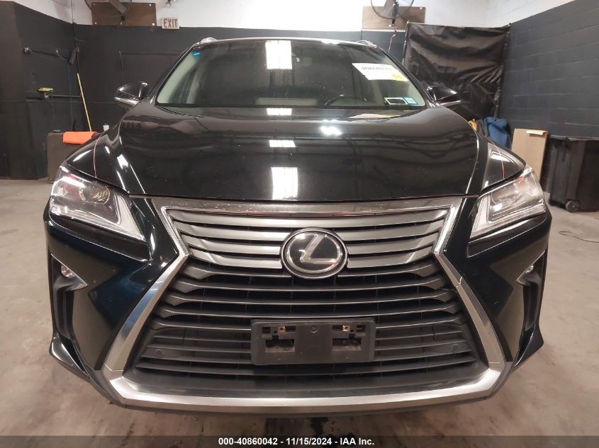 2016 Lexus Rx 350 VIN: JTJBZMCA9G2000729 Lot: 40860042