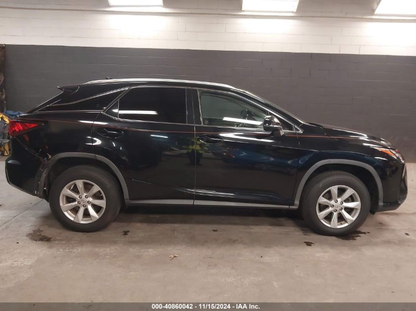 2016 Lexus Rx 350 VIN: JTJBZMCA9G2000729 Lot: 40860042