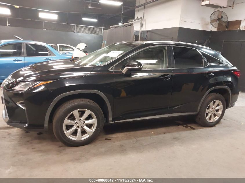 2016 Lexus Rx 350 VIN: JTJBZMCA9G2000729 Lot: 40860042