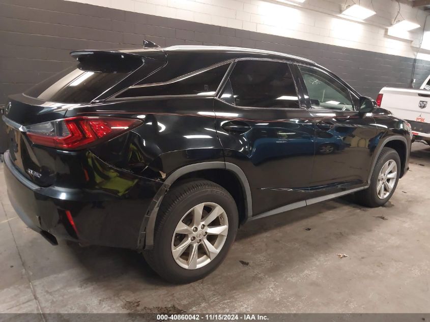 2016 Lexus Rx 350 VIN: JTJBZMCA9G2000729 Lot: 40860042