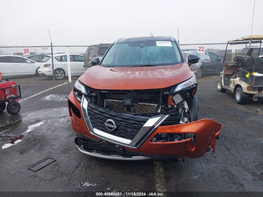 2022 Nissan Rogue Sl Fwd VIN: JN8BT3CA2NW042426 Lot: 40860051