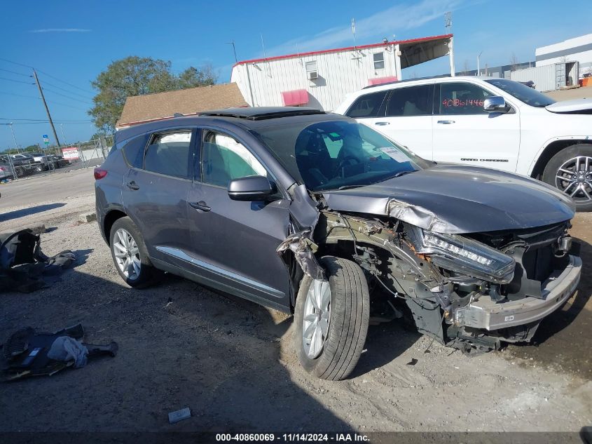 2020 Acura Rdx Standard VIN: 5J8TC1H31LL011666 Lot: 40860069