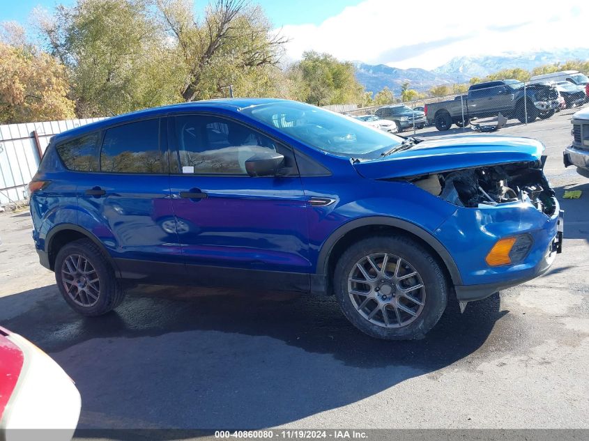 2017 Ford Escape S VIN: 1FMCU0F7XHUA60809 Lot: 40860080