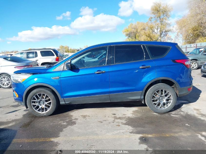 2017 Ford Escape S VIN: 1FMCU0F7XHUA60809 Lot: 40860080