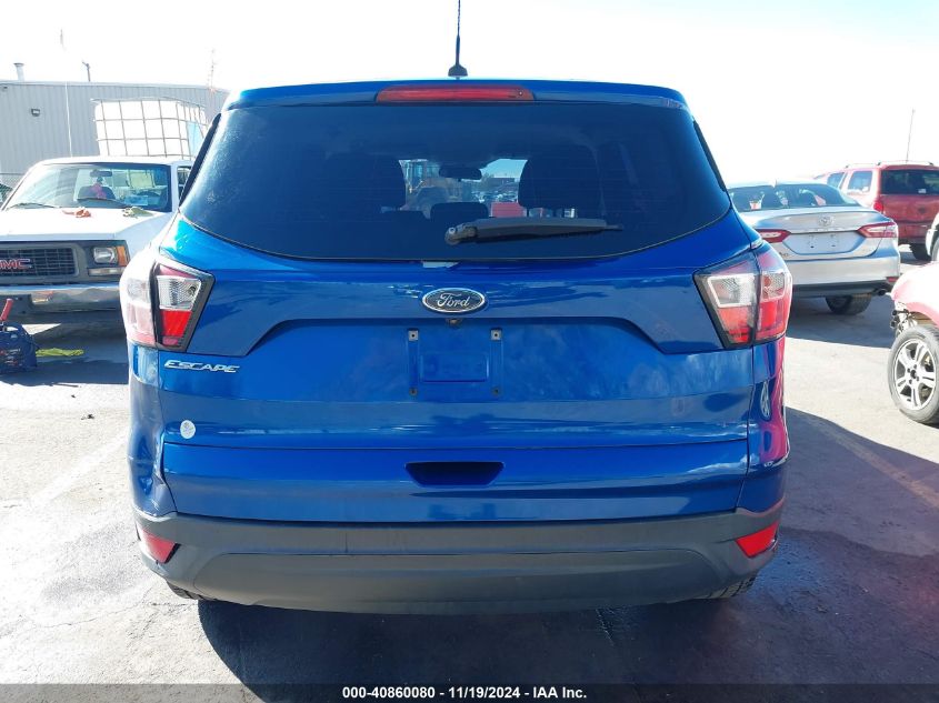 2017 Ford Escape S VIN: 1FMCU0F7XHUA60809 Lot: 40860080