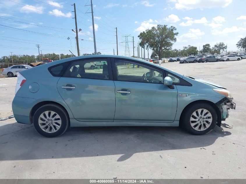 2013 Toyota Prius Plug-In VIN: JTDKN3DP8D3035179 Lot: 40860085