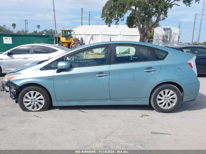 2013 Toyota Prius Plug-In VIN: JTDKN3DP8D3035179 Lot: 40860085