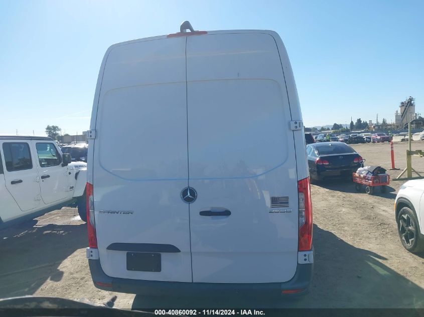 2022 Mercedes-Benz Sprinter 2500 Standard Roof I4 Diesel VIN: W1Y4DBHY4NT098690 Lot: 40860092