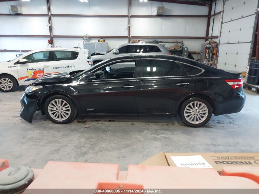 2013 Toyota Avalon Hybrid Xle Touring VIN: 4T1BD1EB6DU011110 Lot: 40860095