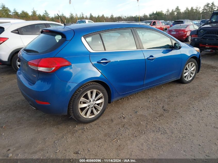 2014 KIA FORTE EX - KNAFX5A88E5241528