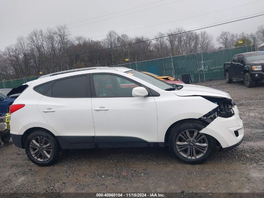 2015 Hyundai Tucson Se VIN: KM8JUCAG1FU970247 Lot: 40860104