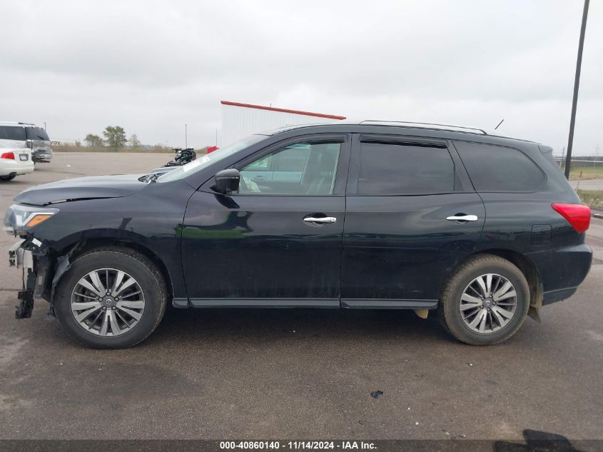 2018 Nissan Pathfinder Sl VIN: 5N1DR2MM4JC667021 Lot: 40860140