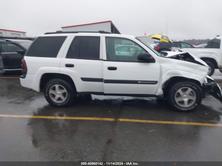 2004 Chevrolet Trailblazer Ls VIN: 1GNDS13S142375038 Lot: 40860142