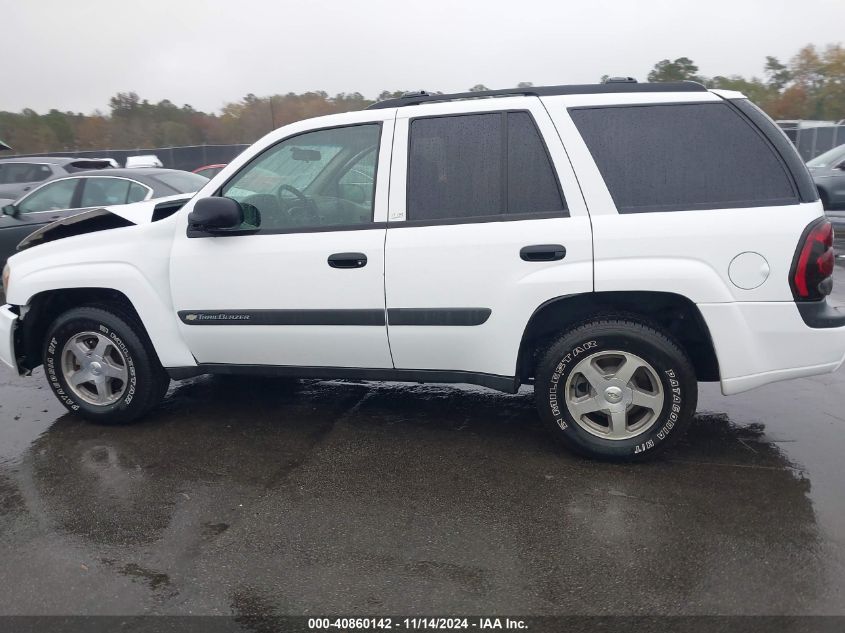 2004 Chevrolet Trailblazer Ls VIN: 1GNDS13S142375038 Lot: 40860142