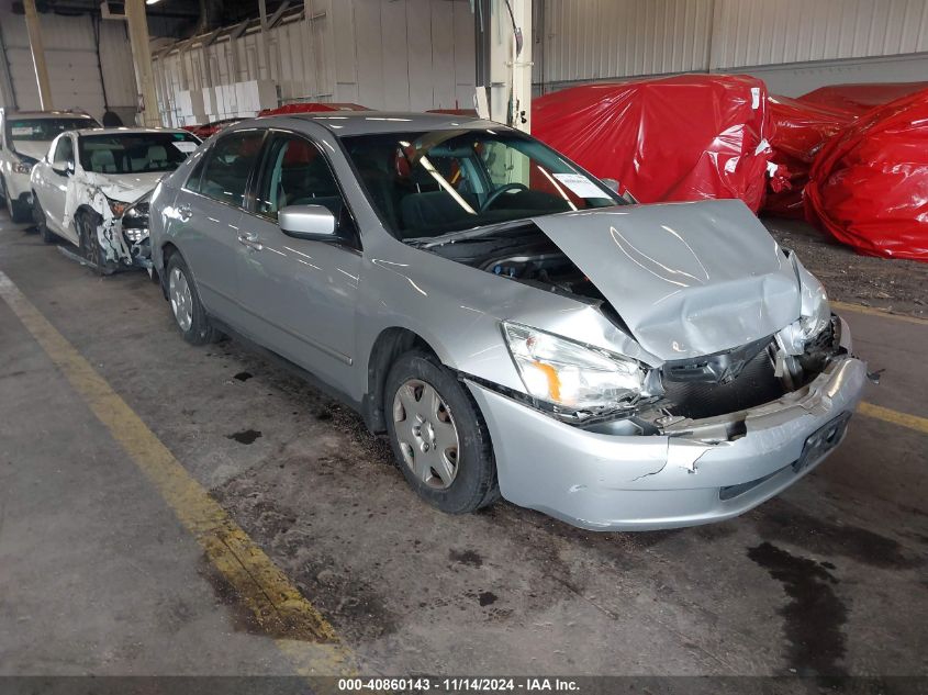 2005 Honda Accord 2.4 Lx VIN: 1HGCM56455A164615 Lot: 40860143