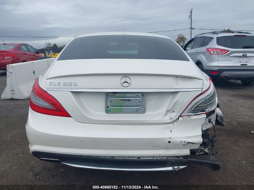 2014 Mercedes-Benz Cls 550 VIN: WDDLJ7DB6EA105714 Lot: 40860182