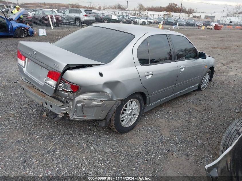 2000 Infiniti G20 Luxury/Touring VIN: JNKCP11A9YT308461 Lot: 40860185