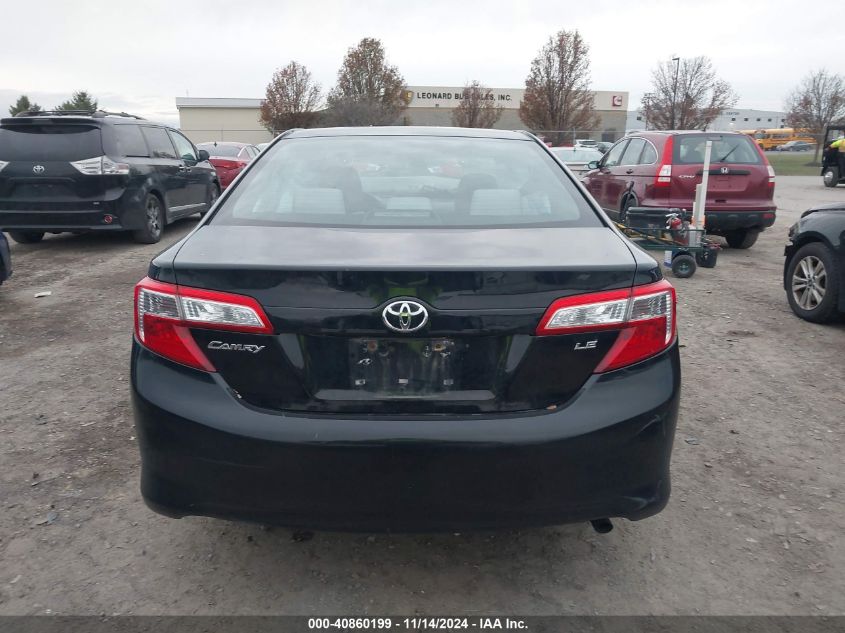 2014 Toyota Camry Le VIN: 4T1BF1FK3EU407750 Lot: 40860199