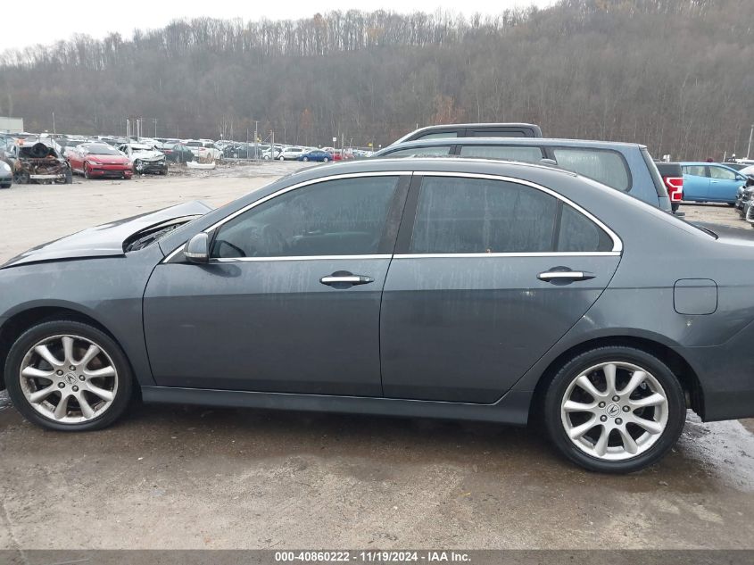 2006 Acura Tsx VIN: JH4CL96896C019075 Lot: 40860222