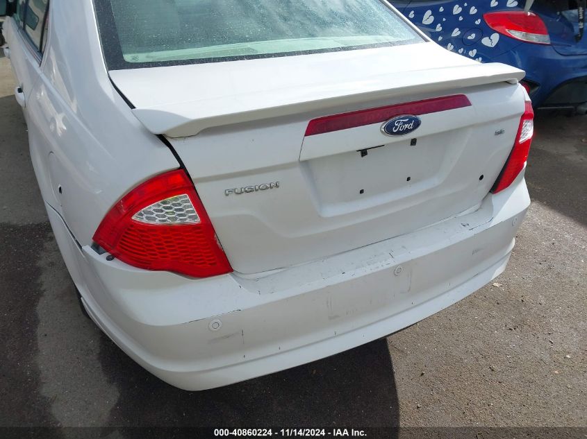 2012 Ford Fusion Se VIN: 3FAHP0HA2CR116368 Lot: 40860224