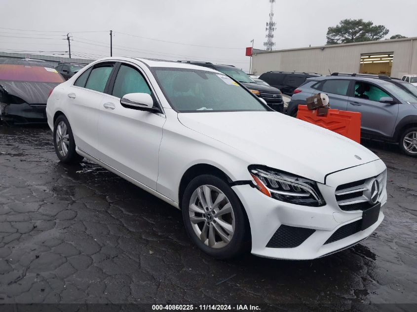 VIN WDDWF8EB7KR484397 2019 Mercedes-Benz C 300, 4Matic no.1