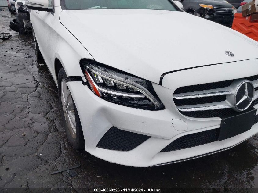 2019 Mercedes-Benz C 300 4Matic VIN: WDDWF8EB7KR484397 Lot: 40860225