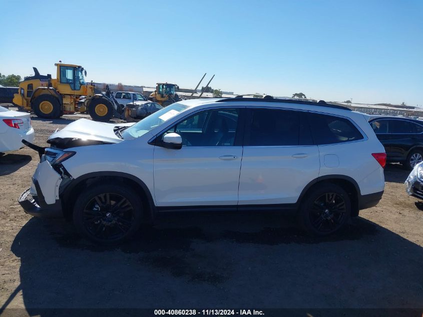 2022 Honda Pilot Awd Special Edition VIN: 5FNYF6H24NB102064 Lot: 40860238