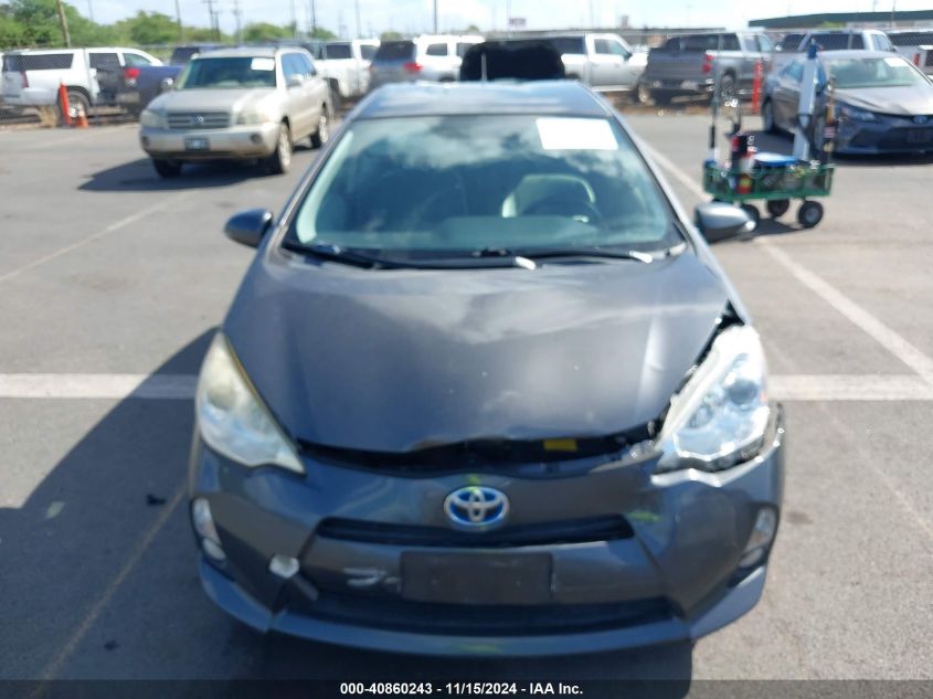 2014 TOYOTA PRIUS C FOUR/ONE/THREE/TWO - JTDKDTB35E1061724