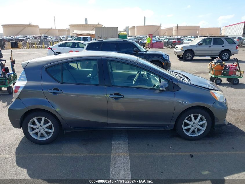 2014 TOYOTA PRIUS C FOUR/ONE/THREE/TWO - JTDKDTB35E1061724