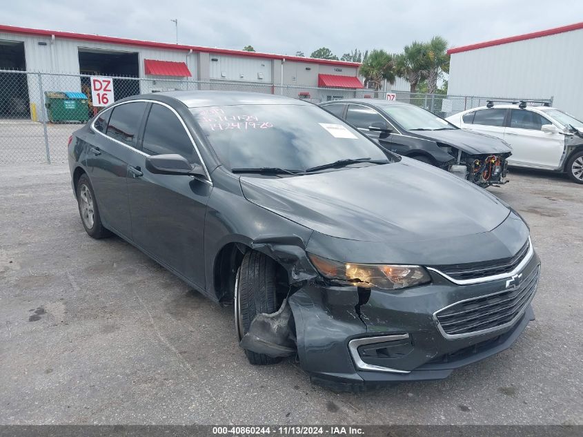 2017 Chevrolet Malibu Ls VIN: 1G1ZB5ST7HF142479 Lot: 40860244