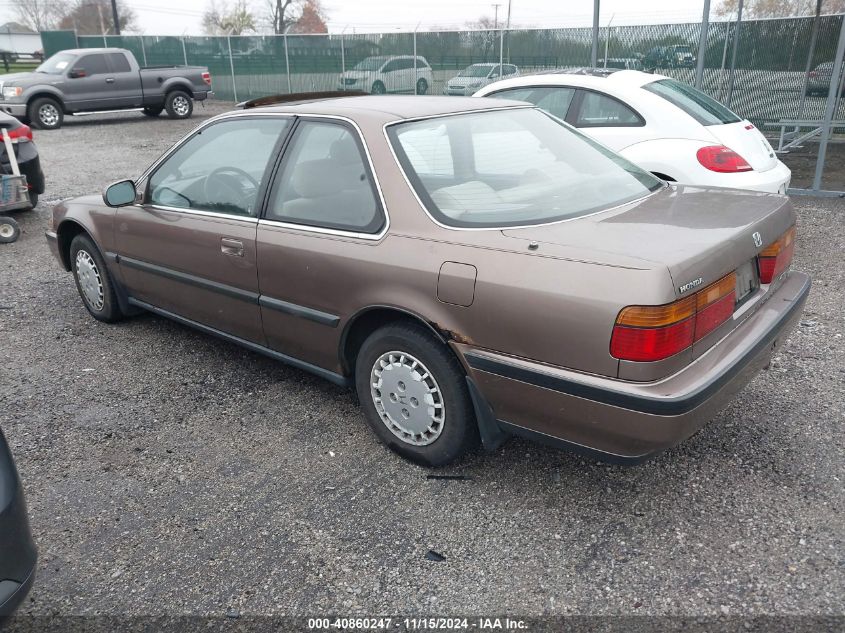 1991 Honda Accord Lx VIN: 1HGCB725XMA029662 Lot: 40860247