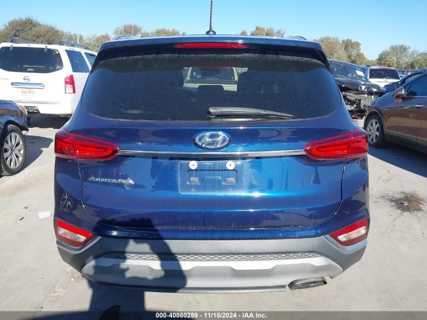 2019 Hyundai Santa Fe Se VIN: 5NMS23AD1KH012909 Lot: 40860259