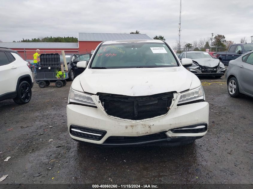 2014 Acura Mdx VIN: 5FRYD4H23EB013613 Lot: 40860260