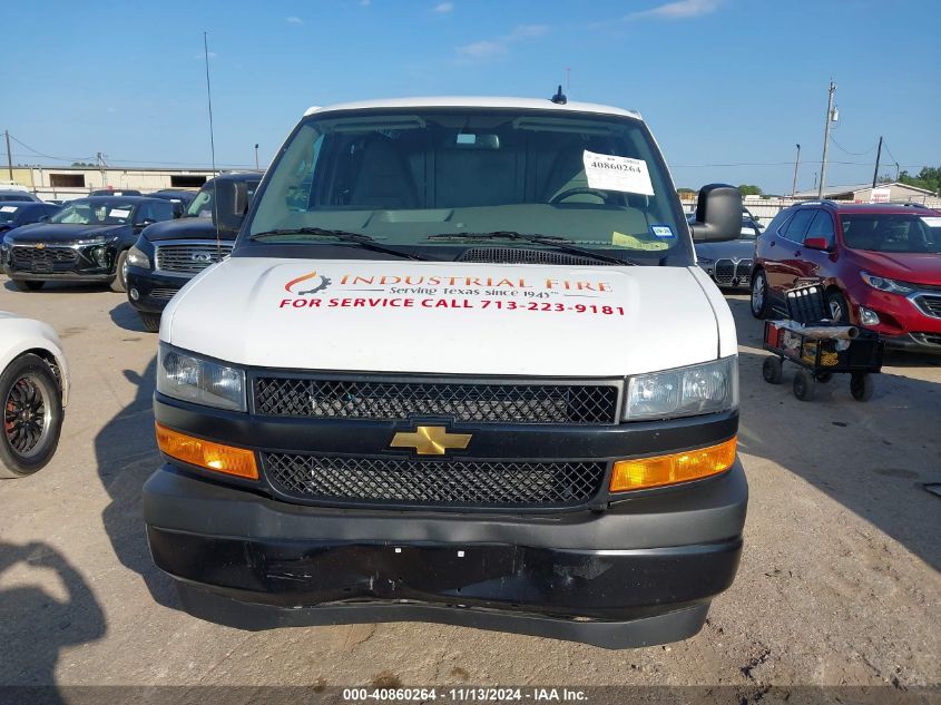 2024 Chevrolet Express Cargo Rwd 2500 Regular Wheelbase Wt VIN: 1GCWGAFPXR1261384 Lot: 40860264