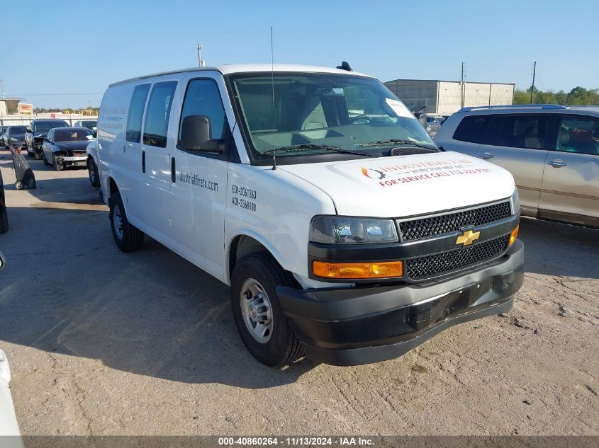 2024 Chevrolet Express Cargo Rwd 2500 Regular Wheelbase Wt VIN: 1GCWGAFPXR1261384 Lot: 40860264