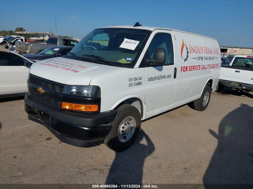 2024 Chevrolet Express Cargo Rwd 2500 Regular Wheelbase Wt VIN: 1GCWGAFPXR1261384 Lot: 40860264