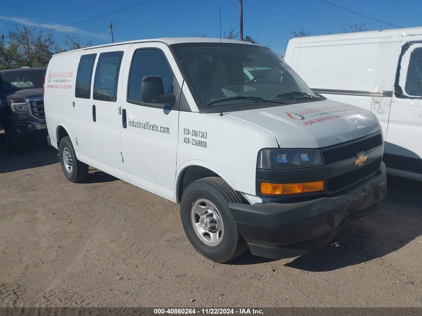 Vin: 1gcwgafp0r1261376, lot: 41349887, chevrolet express cargo rwd 2500 regular wheelbase wt 2024 img_1